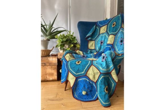 Flowery Afghan Crochet
