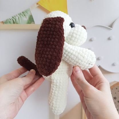 🧶 Crochet Puppy 🐶 Crochet PATTERN Dog – Amigurumi Tutorial PDF (English) 📄 | Pattern | 🎄 Christmas Gift | 👶 Baby Shower Idea | 📥 Instant Download