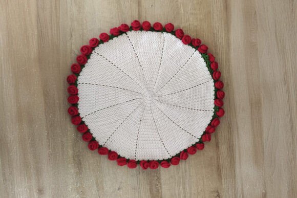 Rose Bouquet Crochet Blanket Pattern – A Bloom of Cozy Elegance🌹🧶🛏️