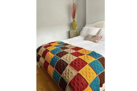 The Flower of Barcelona Blanket