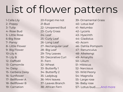 Bundle of 800 Flower Crochet Patterns – Includes Roses, Tulips, Daisies, Sunflowers | Digital Download for Weddings, Mother’s Day, Home Décor & Graduation Gifts