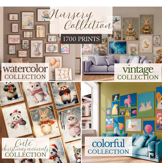 Massive Whole Shop Sale! Unlock 100,000 Mega Wall Art Set — the ultimate collection of printable, trendy, and eclectic gallery prints!